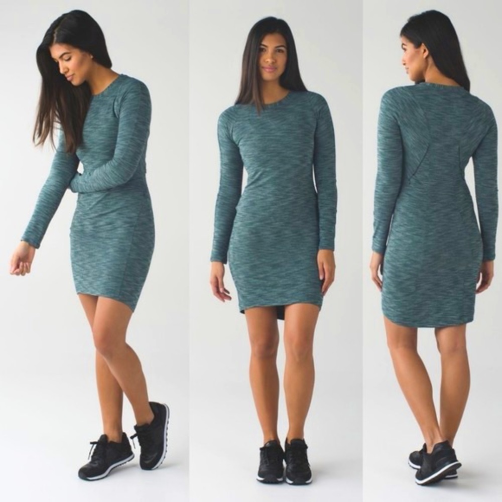 Lululemon &go Where-To Dress *Long Sleeve
Heathered Dark Fuel 4